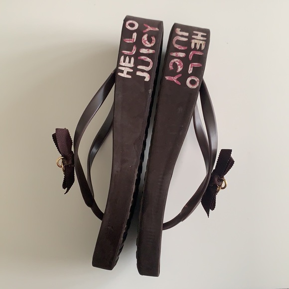 Juicy Couture Platform Flip Flops - Picture 4 of 5